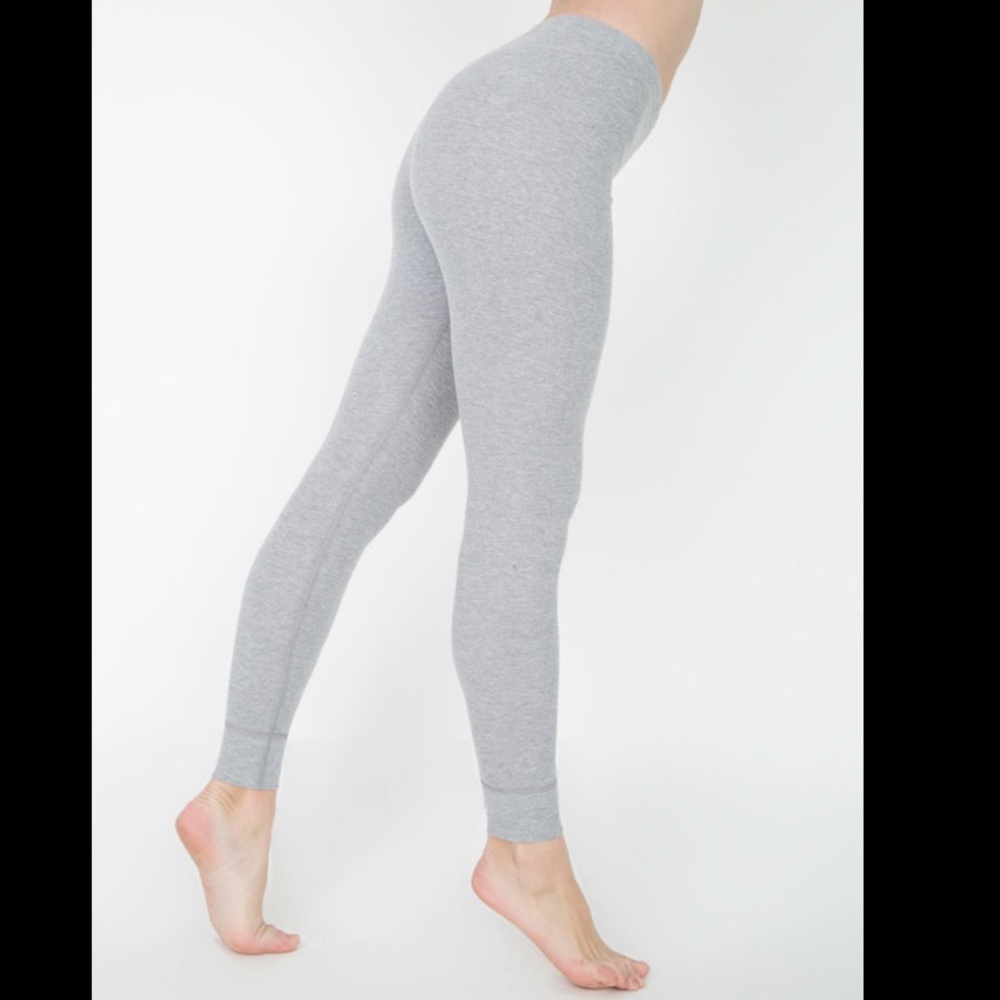 American apparel grey leggings XS